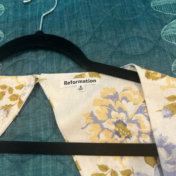 Reformation Vintage Floral Crop Top - Picture 2 of 4